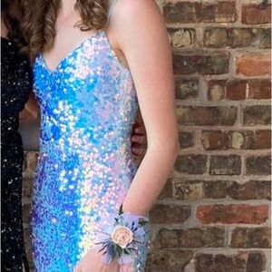 Blue Prom Dress